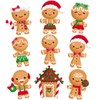 Fancy Land 45PCS Gingerbread Cutouts Christmas Decoration Holiday Classroom School