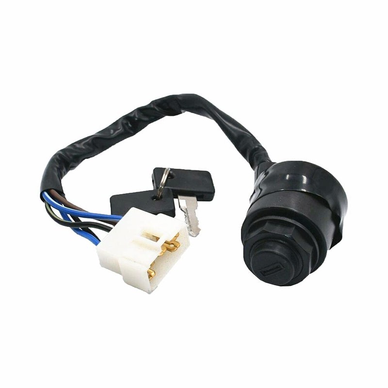 JJFENG 27005-0011 Ignition Switch with Key for Kawasaki Mule 4000