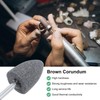 M METERXITY 3-Pack Abrasive Mounted Stone Grinding Bits, 1/4 IN(6mm)