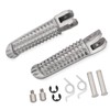 FOVPLUE Front Foot Peg Kit, Left and Right Driver/Rider Footrest