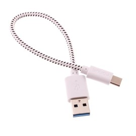 Fonus Short USB Cable Type-C Charger Cord Compatible with Lenovo Idea Tab Pro (2025), Power Wire USB-C Braided Fast Charge