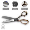 WELTMEISTER Solingen Germany Dressmaking Scissors 7 Inch Gold-Plated Suitable as