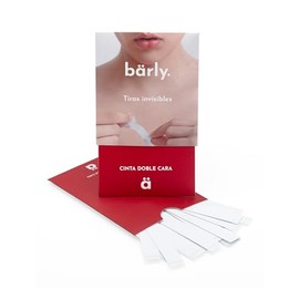 BÄRLY Cinta Doble Cara para Ropa y Piel, Cinta Adhesiva Invisible, 40 Tiras