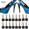 Heel Dowel, Replacement Comfortable Non Slip Heel Tip, 24Pcs for