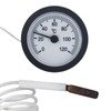 Aiyomi Capillary Thermometer with Sensor Capillary Temperature Meter Measure Gas