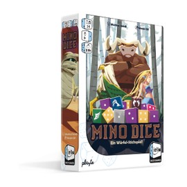 iello Mino Dice The Exciting Dice Stitch Game for 3-6 Players from 8 Years Old, Strategic Family Game with Rising Excitement Ideal for Game Nights and Parties