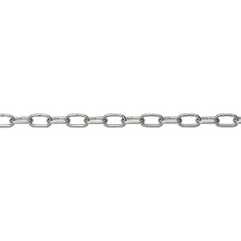 Trusco TSIL16-1M Stainless Steel Cut Chain No Welding 0.6 x 3.3 ft (1.6 x 1 m)