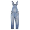 KIDSCOOL SPACE Girl Denim Overalls,Little Big Kid Washed Slim Jean