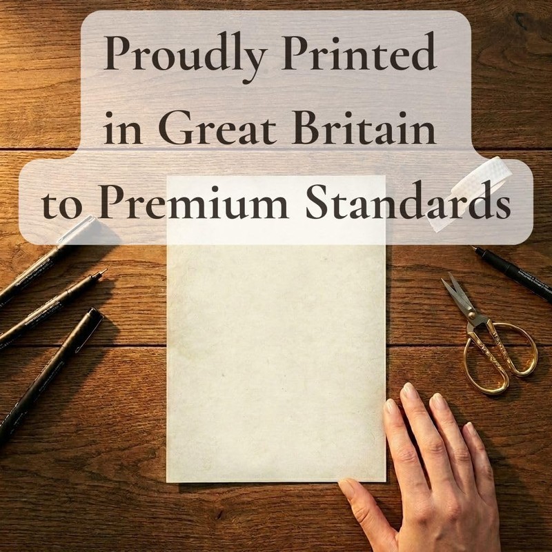 Verus Certificate Paper, Cream Decorative Effect, Similar to Parchment Paper