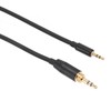Coiled Headphone Cable Gold Plated Connector Replacement Headset Sound Cord