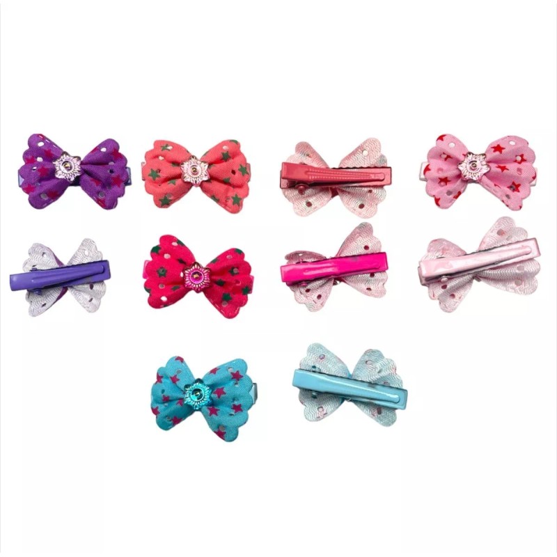 Forth Paquete 10 Pares De Broches Para Niña-bebé