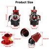 PE22 Carburetor Carb Throttle Assembly Main Jets Kit Compatible with