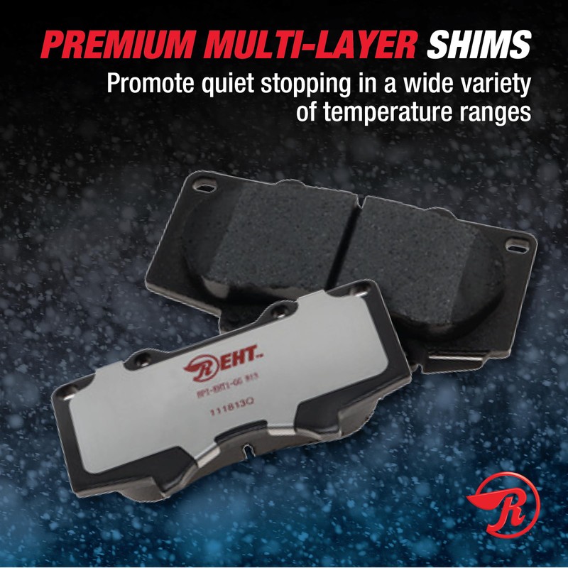 Raybestos Element3 EHT™ Automotive Replacement Front Brake Pad for Selected
