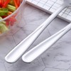 Bisda Salad Spoon and Fork Set Stainless Steel Salad Servers