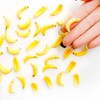 35Pcs Artificial Bananas,Cute 1/12 Scale Yellow Mini Banana Models,Lifelike Fruit