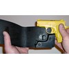 Wallet Holster for Full Concealment - Kimber Micro 380 (Black,