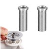 Zhenghebuy Sink Basket Screw,2 Pieces 35mm Hollow Kitchen Sink Plug