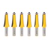 Yonico Guitar Finger Board Radiusing Router Bit Set 6 Bit