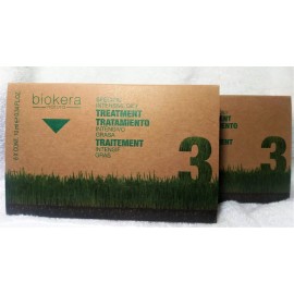 SALERM BIOKERA NATURA SPECIFIC INTENSIVE OILY TREATMENT 6 x 10ml/.34 oz. 2 Units