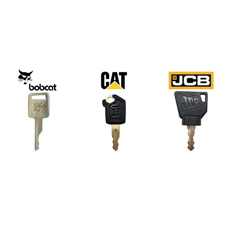 24 Heavy Equipment Construction Machines Master Ignition Key Cat Volvo