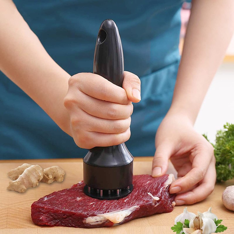 Meat Tenderizer, Stainless Steel Meat Tenderizer Needle Tool, for Steak,