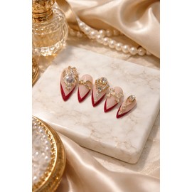 Luxury Nail Royal Heritage ⚜️❤️ - L-Oval / 럭셔리네일 로얄 헤리티지 ⚜️❤️ - L-오벌