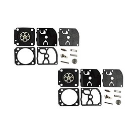Carburetor Repair/Rebuild Kit Replaces ZAMA RB-61 For Echo PB-4600 ZAMA C1M-K37 (Pack of 2)