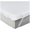 Exquisite Hotel Classic Quilted Mattress Pad, White, Full