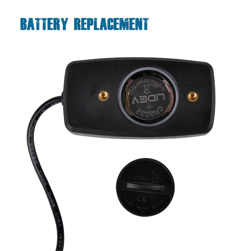 Runleader Digital Gas Engine Tachometer, Hours & RPM Record,Backlight Hour