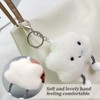 Super Soft Key Fob, Pack of 2, Plush Keyring, Lucky