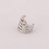 Goldenchen Chic Skeleton Hand Ear Cuff Silver Plated Ear Bone