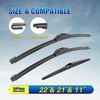 5 PLUS Windshield Wipers Replacement For 2014-2021 Jeep Grand Cherokee