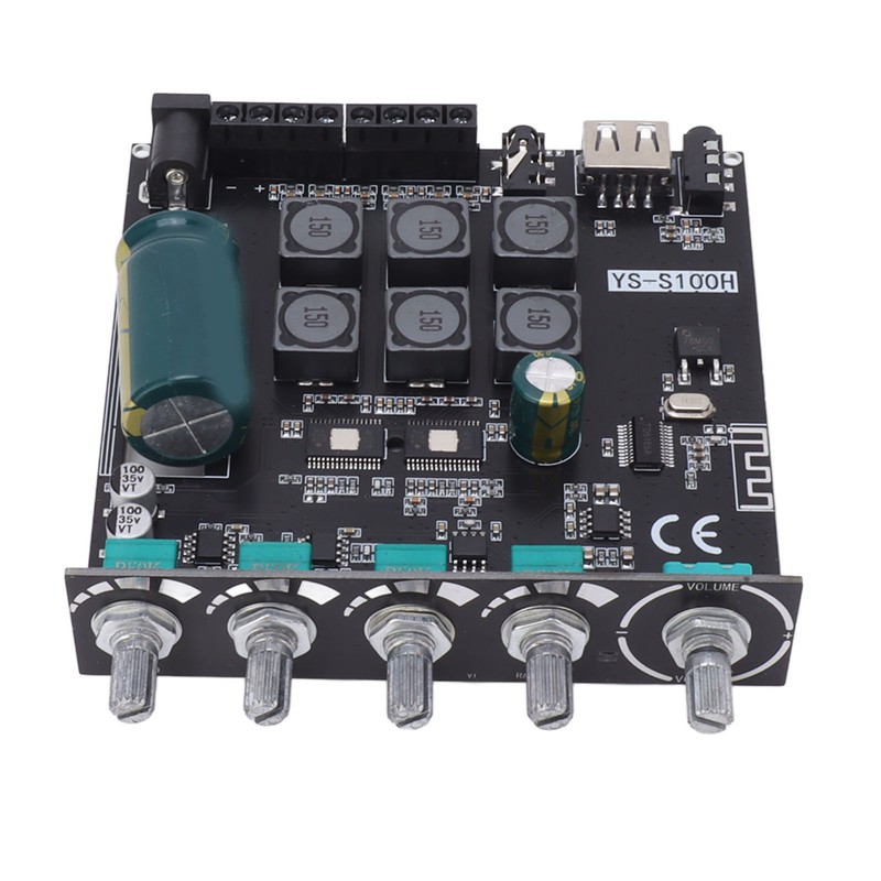2.1 Channel Power Amplifier Board Bluetooth Stereo Audio Amplifier Module