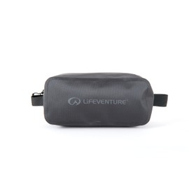 Lifeventure Waterproof Wash Bag Case with Webbing Hanging Handles – Rugged and Durable, Black