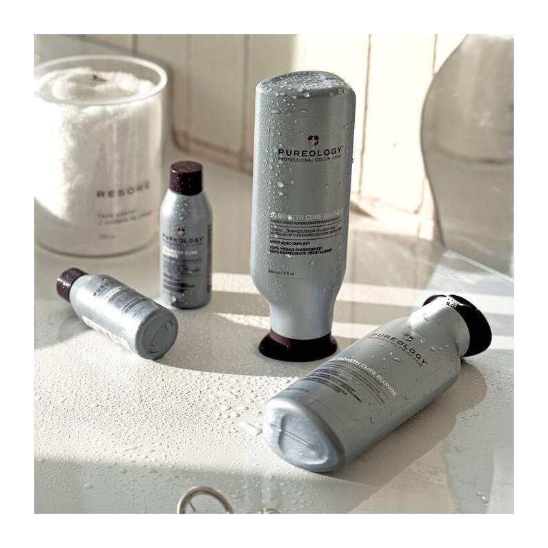 Pureology Strength Cure Blonde Purple Trio Bundle