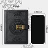CAGIE Journal with Lock for Men and Women Refillable 290
