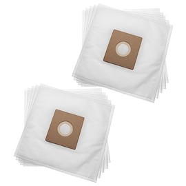 vhbw 10x Staubbeutel Ersatz für Hoover H75, 35601663 für Staubsauger - 27cm x 26,5cm Weiß
