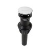 Pfister Polished Chrome Push & Seal Bathroom Sink Drain, Bathroom