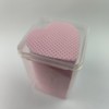 200 Pieces Pink Lash Glue Wipes, Nail Wipes, Heart Shape