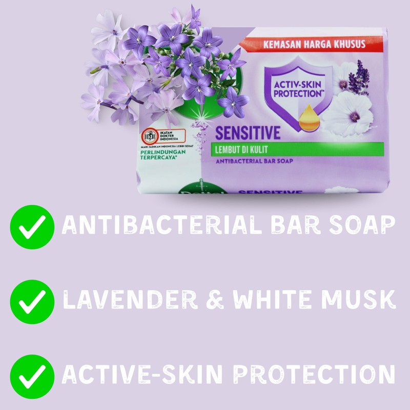 Antibacterial Soap Bundle with 3 pack soap bars - Original,