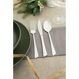 Grunwerg Jupiter Soup Spoons SUSJPT, 18/0 Stainless Steel, Set of 12