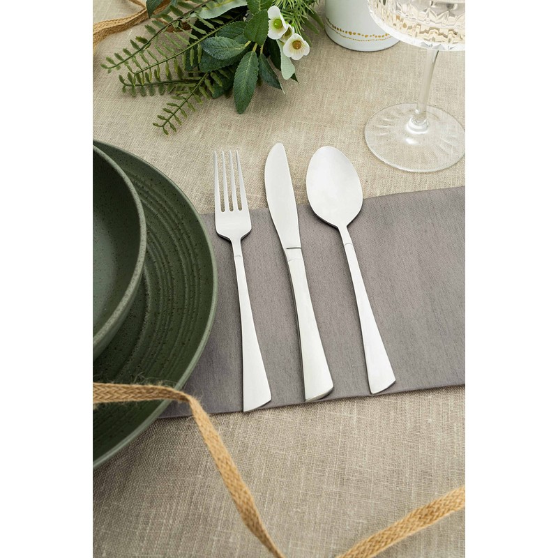 Grunwerg Jupiter Soup Spoons SUSJPT, 18/0 Stainless Steel, Set of