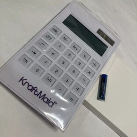 Kraftmaid Solar and Battery Powered Calculator 12-Digit