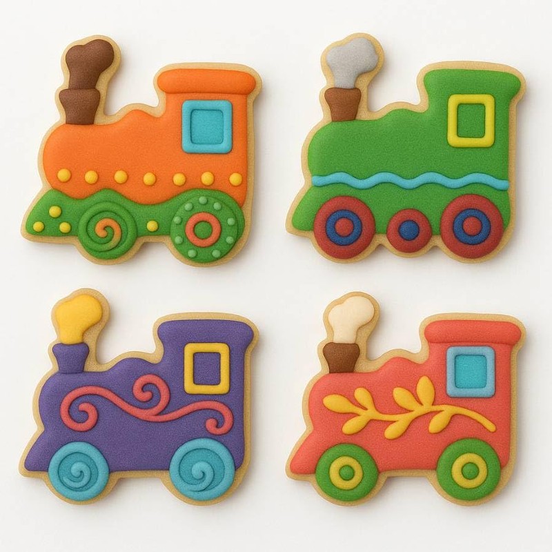 Mini Train 1.5 Inch Cookie Cutter from The Cookie Cutter