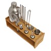 Cocktail Set with Wood Stand 13-Piece