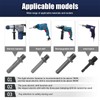 Lehelife 6pcs Firewood Log Splitter Drill Bit Removable Cones Wood