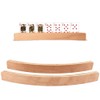 2pcs Wooden Pocker Stand Hands Free Playing Card Organizer Base