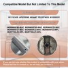 Upgraded W11101439 5 Pack Oven Range Burner Knobs, Surface Burner