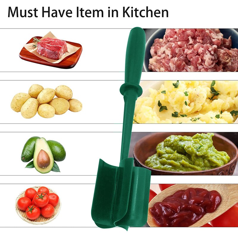 Meat Chopper, Multifunctional Heat Resistant Nylon Meat Chopper Tool with