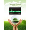 HWE Energy 12V 9Ah Lithium Battery, Deep Cycles Rechargeable LiFePO4